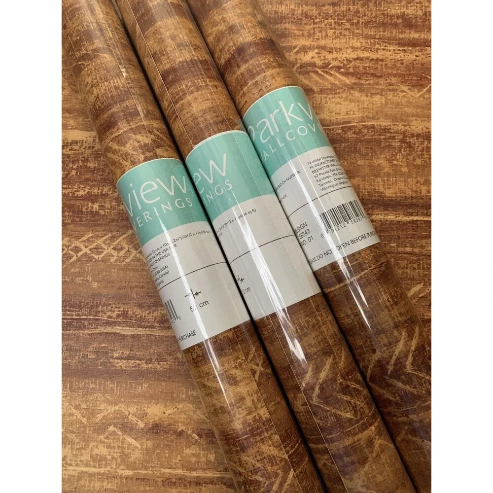 Wallpaper Rolls 3 count Vintage Retro by Parkview